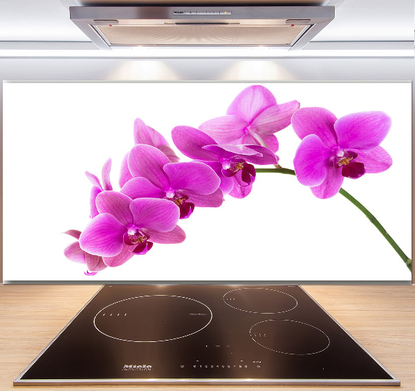 Keuken achterwand Roze orchidee