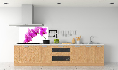 Keuken achterwand Roze orchidee