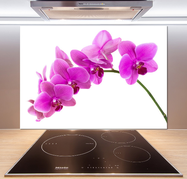 Keuken achterwand Roze orchidee