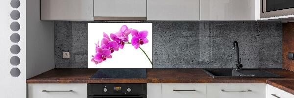 Keuken achterwand Roze orchidee