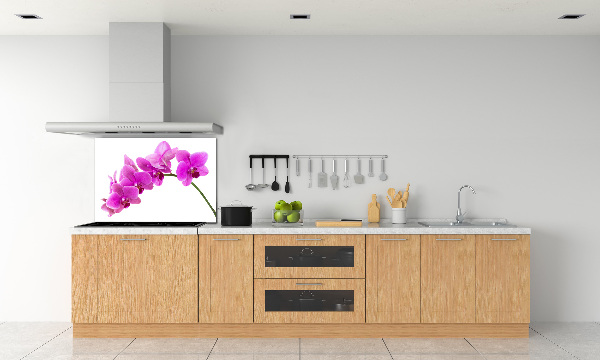 Keuken achterwand Roze orchidee