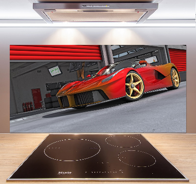 Achterwand keuken Racer