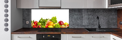 Achterwand keuken Fruit en groenten