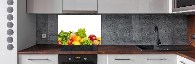 Achterwand keuken Fruit en groenten