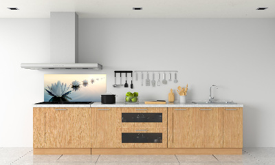 Spatplaat keuken Lotusbloemen