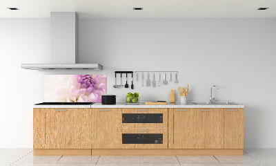 Keuken achterwand Witte dahlia