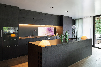 Keuken achterwand Witte dahlia