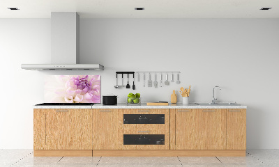 Keuken achterwand Witte dahlia