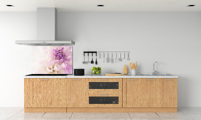 Keuken achterwand Witte dahlia