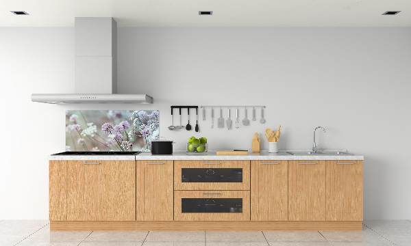 Achterwand keuken Wilde bloemen