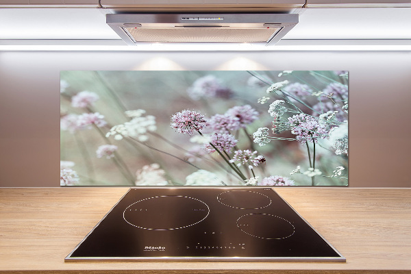 Achterwand keuken Wilde bloemen