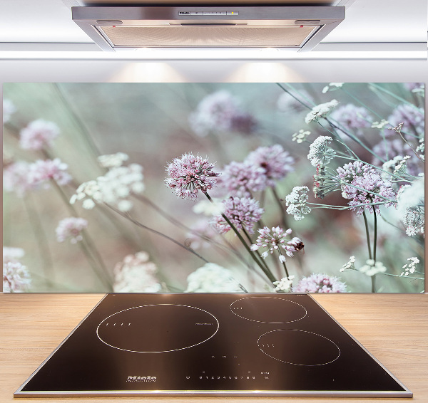 Achterwand keuken Wilde bloemen