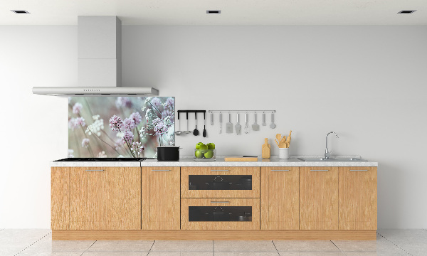Achterwand keuken Wilde bloemen