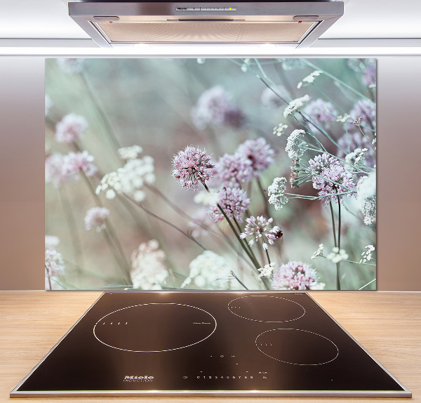 Achterwand keuken Wilde bloemen