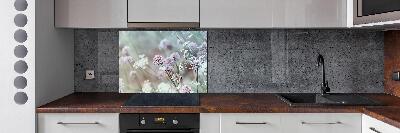 Achterwand keuken Wilde bloemen