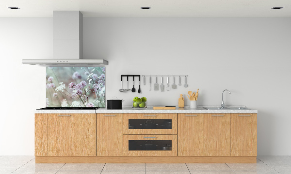 Achterwand keuken Wilde bloemen