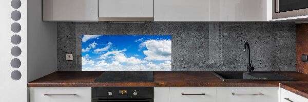 Spatplaat keuken Wolken aan de hemel