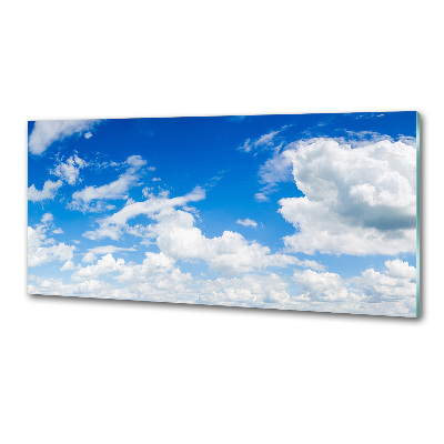 Spatplaat keuken Wolken aan de hemel