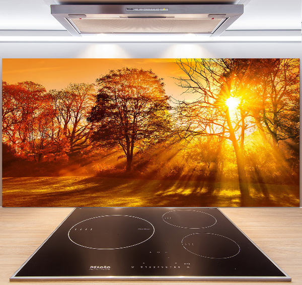 Keuken achterwand Zonsondergang