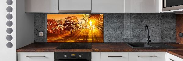 Keuken achterwand Zonsondergang