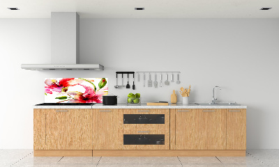 Keuken achterwand Lelie