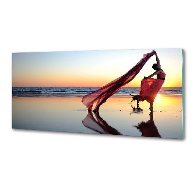 Spatplaat keuken Dansende vrouw