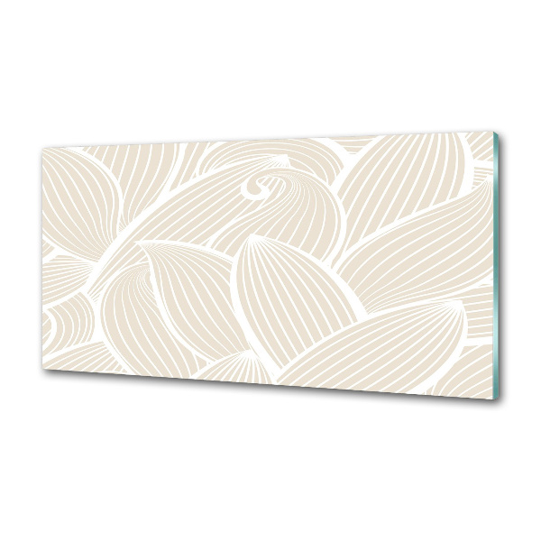 Achterwand keuken Bladerenpatroon