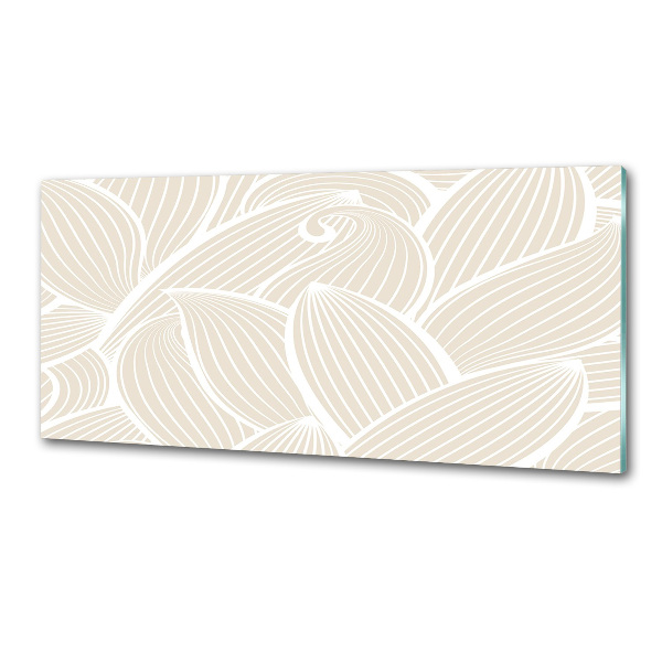 Achterwand keuken Bladerenpatroon