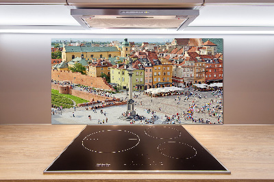 Spatscherm keuken Warschau, Polen