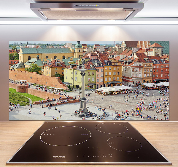 Spatscherm keuken Warschau, Polen