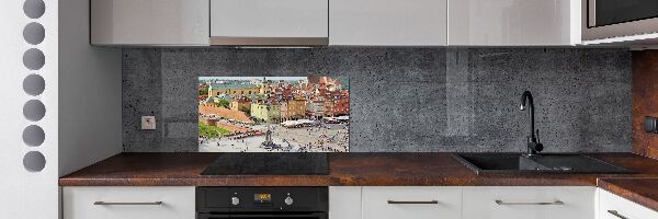 Spatscherm keuken Warschau, Polen