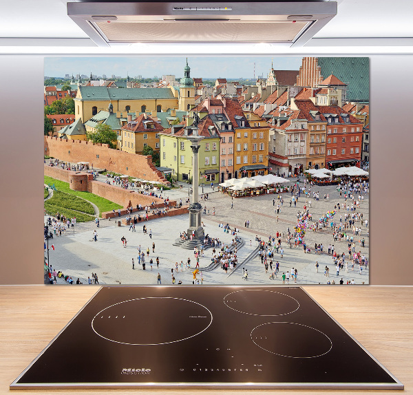 Spatscherm keuken Warschau, Polen
