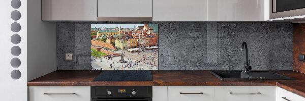 Spatscherm keuken Warschau, Polen