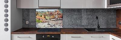 Spatscherm keuken Warschau, Polen