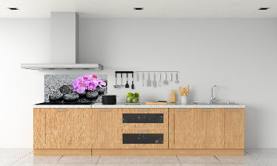 Keuken achterwand Orchideeënstenen