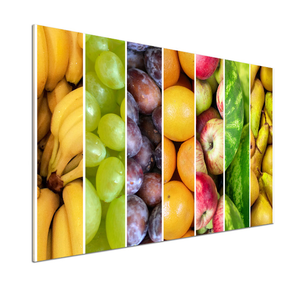 Spatscherm keuken Fruit