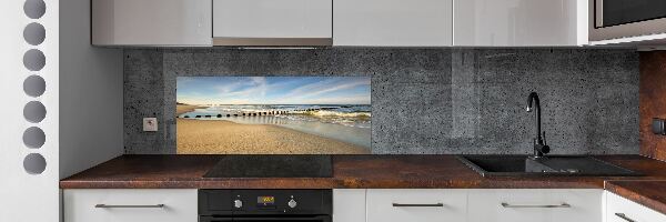 Keuken achterwand Strand aan de Oostzee