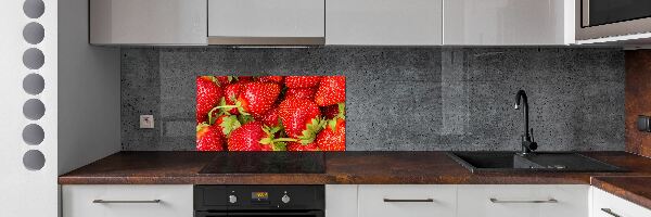 Keuken achterwand Aardbeien
