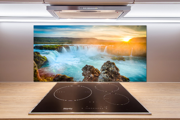 Achterwand keuken Waterval