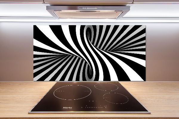 Spatscherm keuken Abstracte wervel