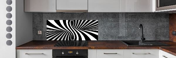 Spatscherm keuken Abstracte wervel