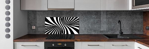 Spatscherm keuken Abstracte wervel