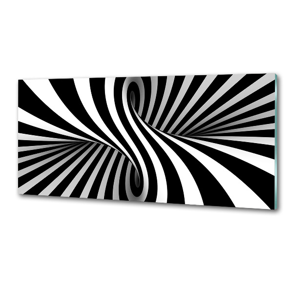 Spatscherm keuken Abstracte wervel