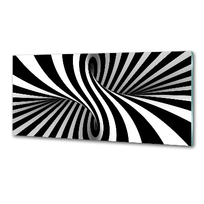 Spatscherm keuken Abstracte wervel