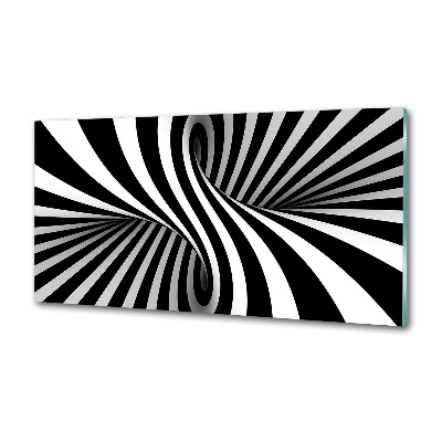 Spatscherm keuken Abstracte wervel