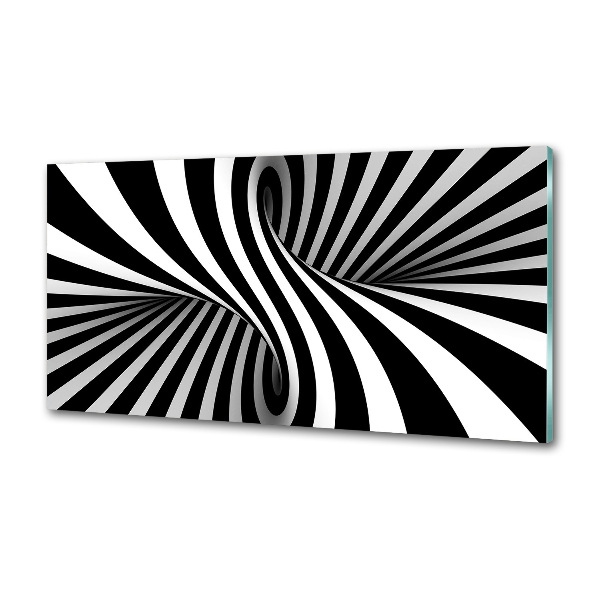 Spatscherm keuken Abstracte wervel