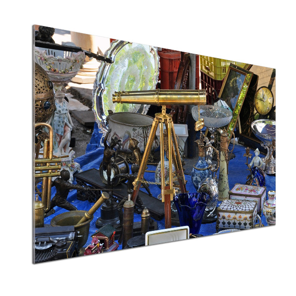 Glazen achterwand keuken Antiek