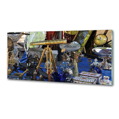 Glazen achterwand keuken Antiek