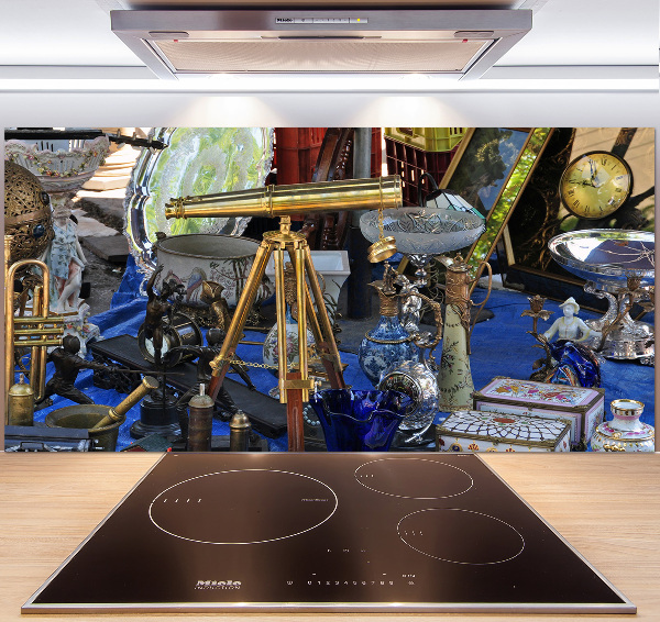 Glazen achterwand keuken Antiek