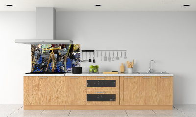 Glazen achterwand keuken Antiek